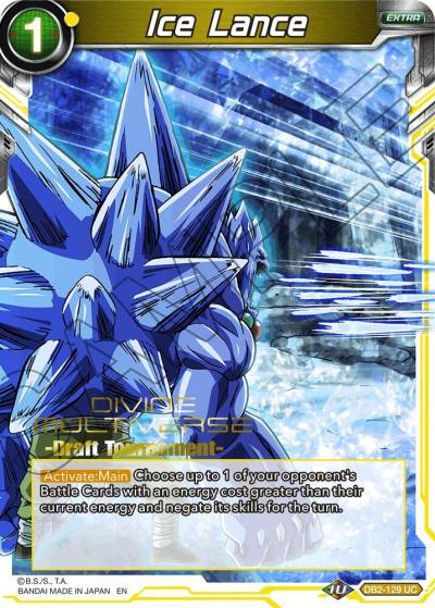 Ice Lance Divine Multiverse Draft Tournament DB2-129 Tournament Promotion Cards Dragonball Super card