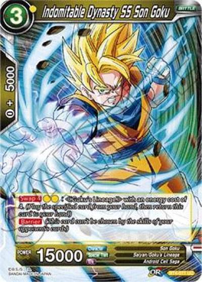 Indomitable Dynasty SS Son Goku BT4-077 Colossal Warfare Dragonball Super card