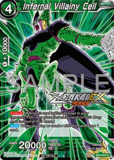 Infernal Villainy Cell Event Pack 16 BT5-073 Promotion Cards Dragonball Super card