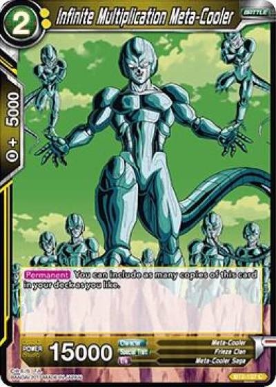 Infinite Multiplication Meta Cooler BT2-107 Union Force Dragonball Super card