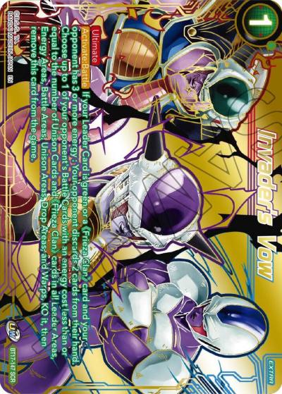 Invaders Vow BT17-147 Ultimate Squad Dragonball Super card