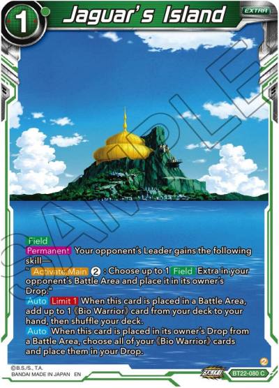 Jaguars Island BT22-080 Critical Blow Dragonball Super card