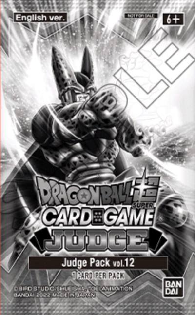 Judge Pack Vol12  Tournament Promotion Cards Dragonball Super card