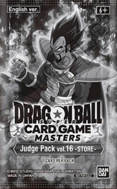 Judge Pack Vol16 Store  Judge Promotion Cards Dragonball Super card