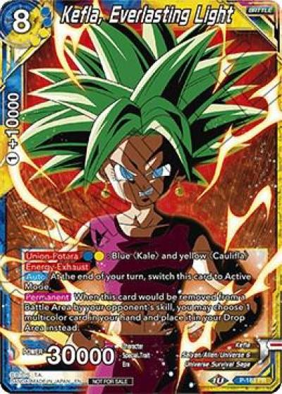 Kefla Everlasting Light P-185 Promotion Cards Dragonball Super card