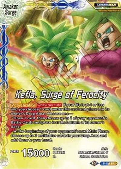 Kefla Kefla Surge of Ferocity P-184 Promotion Cards Dragonball Super card