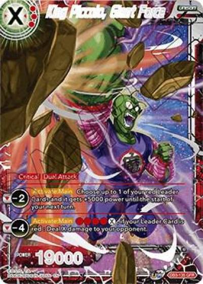 King Piccolo Giant Force DB3-135 Draft Box 06 - Giant Force Dragonball Super card