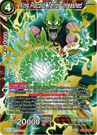 King Piccolo Terror Unleashed BT5-022 Miraculous Revival Dragonball Super card