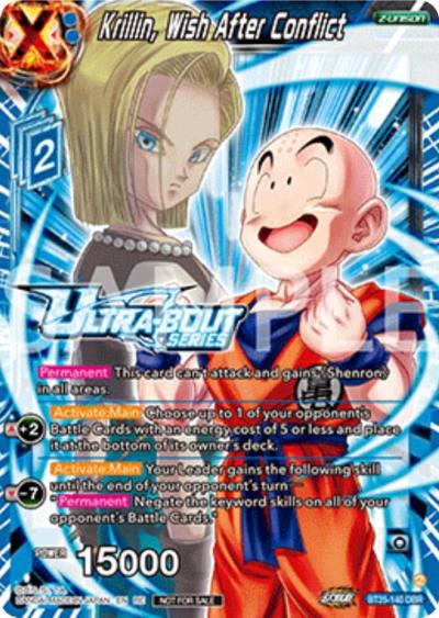 Krillin Wish After Conflict Event Pack 17 BT25-140 Promotion Cards Dragonball Super card