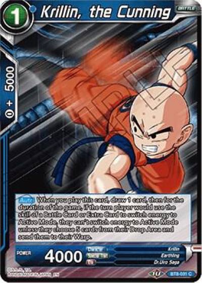 Krillin the Cunning BT8-031 Malicious Machinations Dragonball Super card