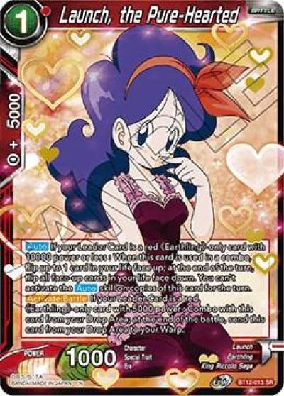 Launch the Pure Hearted BT12-013 Vicious Rejuvenation Dragonball Super card