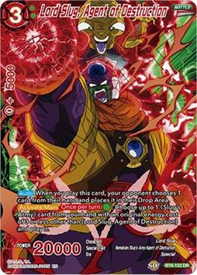Lord Slug Agent of Destruction BT6-122 Destroyer Kings Dragonball Super card