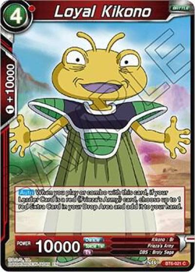 Loyal Kikono Foil BT6-021 Destroyer Kings Dragonball Super card