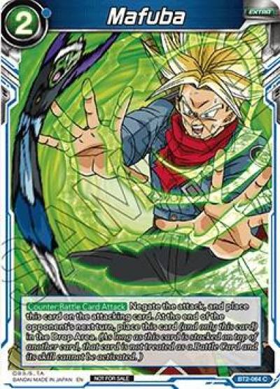 Mafuba Alternate Art BT2-064 Promotion Cards Dragonball Super card