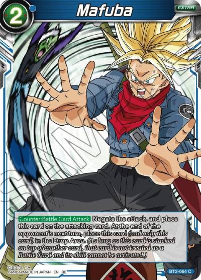 Mafuba BT2-064 Mythic Booster Dragonball Super card