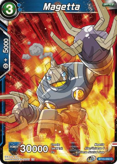 Magetta BT15-050 Saiyan Showdown Dragonball Super card