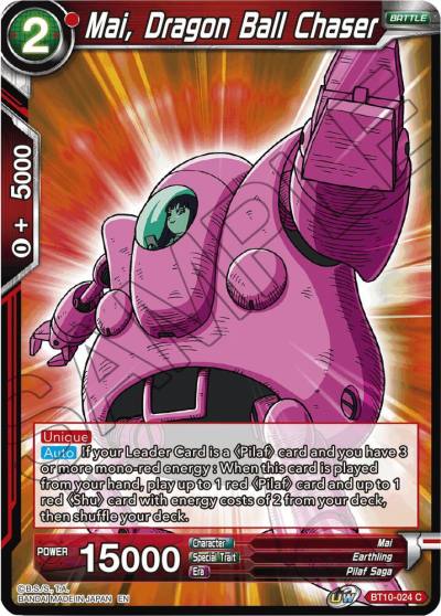 Mai Dragon Ball Chaser BT10-024 Rise of the Unison Warrior Dragonball Super card