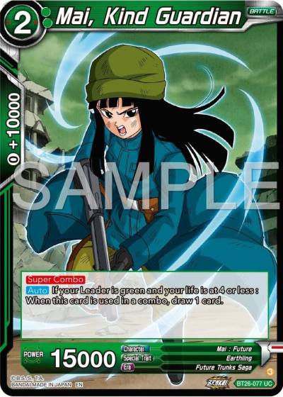 Mai Kind Guardian BT26-077 Ultimate Advent Dragonball Super card
