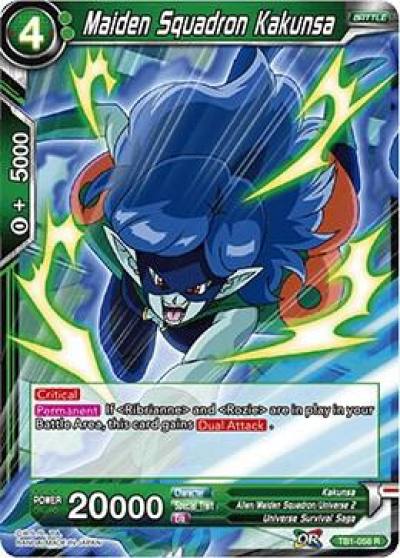 Maiden Squadron Kakunsa TB1-058 Tournament of Power Dragonball Super card