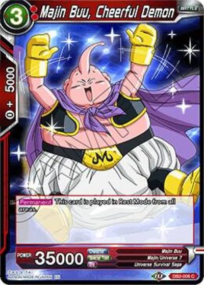 Majin Buu Cheerful Demon DB2-006 Draft Box 05 - Divine Multiverse Dragonball Super card