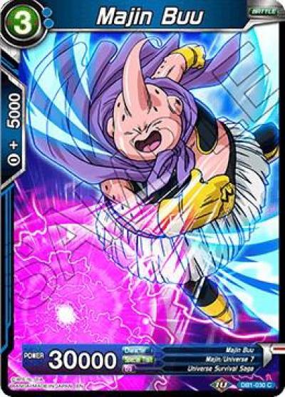 Majin Buu DB1-030 Draft Box 04 - Dragon Brawl Dragonball Super card