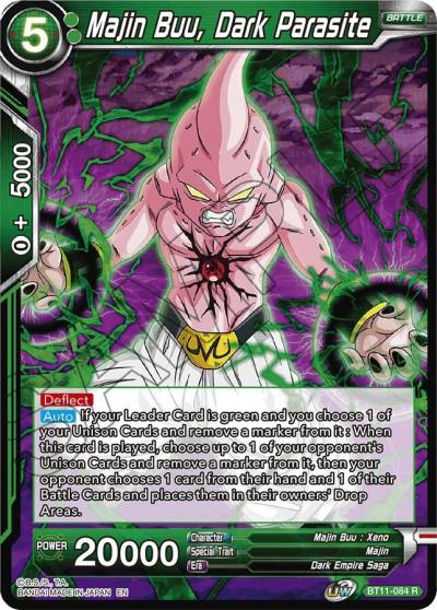 Majin Buu Dark Parasite Foil BT11-084 Vermilion Bloodline Dragonball Super card