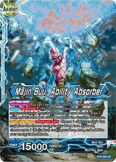 Majin Buu Majin Buu Ability Absorber BT6-028 Destroyer Kings Dragonball Super card