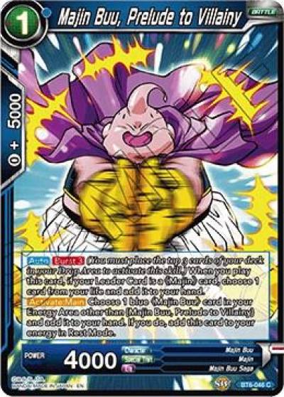 Majin Buu Prelude to Villainy Foil BT6-046 Destroyer Kings Dragonball Super card