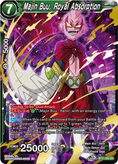 Majin Buu Royal Absorption BT11-083 Vermilion Bloodline Dragonball Super card