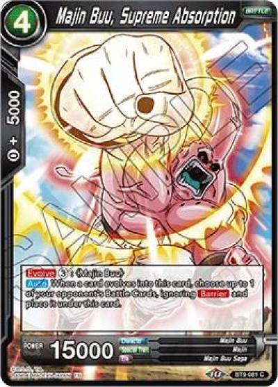 Majin Buu Supreme Absorption Foil BT9-081 Universal Onslaught Dragonball Super card