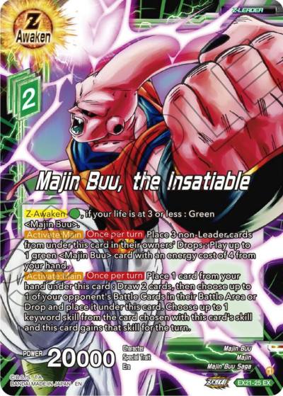 Majin Buu the Insatiable EX21-25 5th Anniversary Set Dragonball Super card