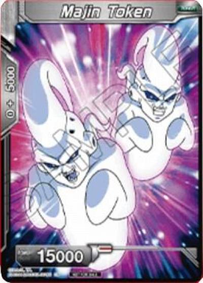 Majin Token Premier TO Online Event Series 2020  Tournament Promotion Cards Dragonball Super card