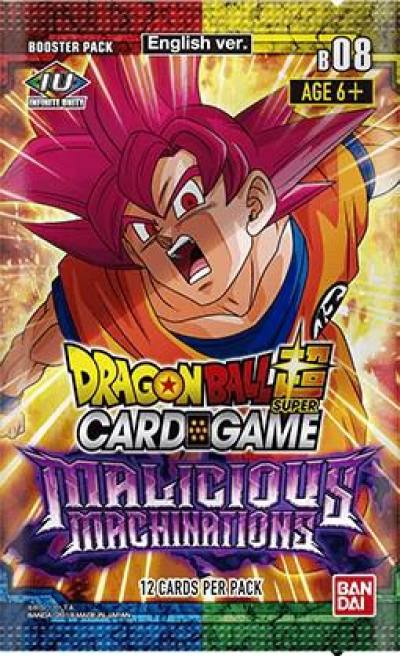 Malicious Machinations Booster Pack  Malicious Machinations Dragonball Super card