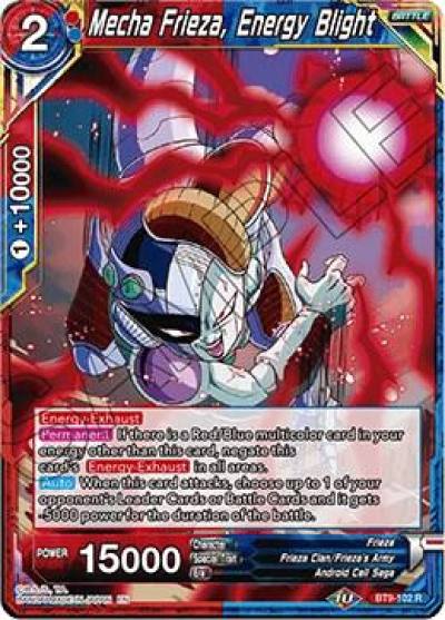 Mecha Frieza Energy Blight BT9-102 Universal Onslaught Dragonball Super card