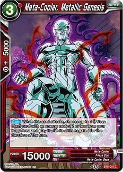 Meta Cooler Metallic Genesis Foil BT9-007 Universal Onslaught Dragonball Super card
