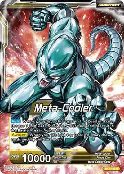 Meta Cooler Nucleus of Evil Meta Cooler Core BT2-100 Union Force Dragonball Super card