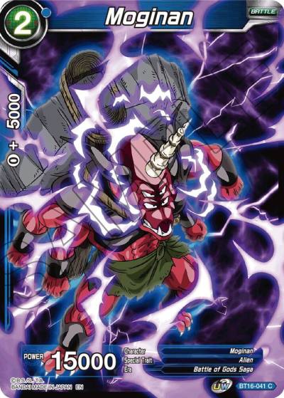 Moginan BT16-041 Realm of the Gods Dragonball Super card