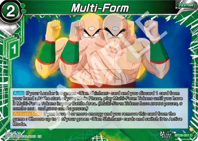 Multi Form BT28-057 Prismatic Clash Dragonball Super card