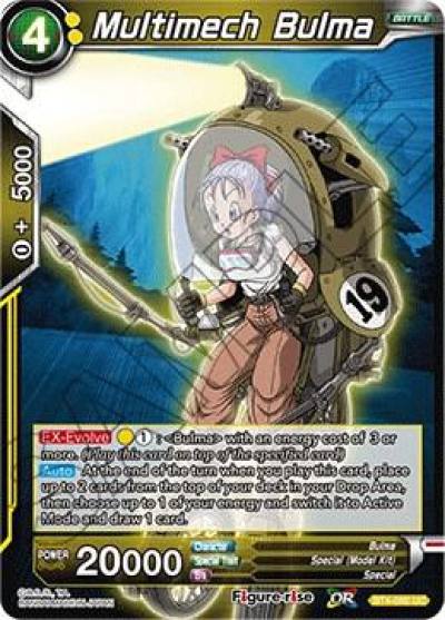 Multimech Bulma Foil BT4-092 Colossal Warfare Dragonball Super card