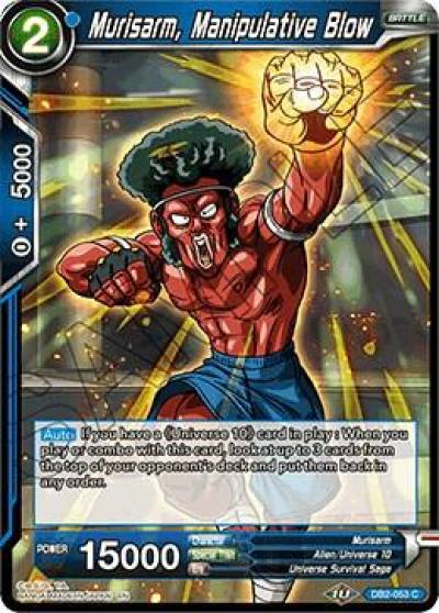 Murisarm Manipulative Blow DB2-053 Draft Box 05 - Divine Multiverse Dragonball Super card