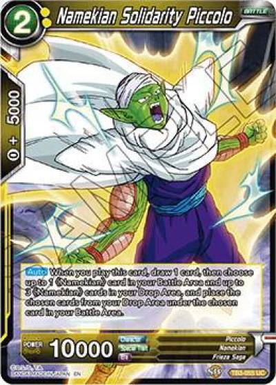 Namekian Solidarity Piccolo Foil TB3-055 Clash of Fates Dragonball Super card