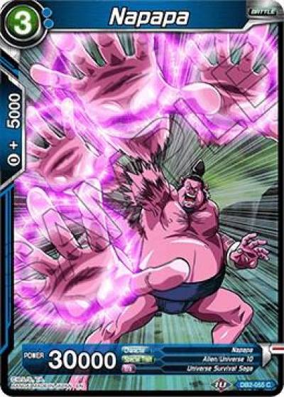 Napapa Foil DB2-055 Draft Box 05 - Divine Multiverse Dragonball Super card