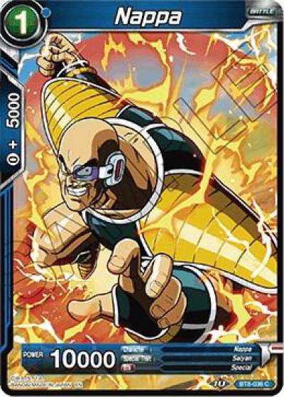 Nappa BT8-036 Malicious Machinations Dragonball Super card