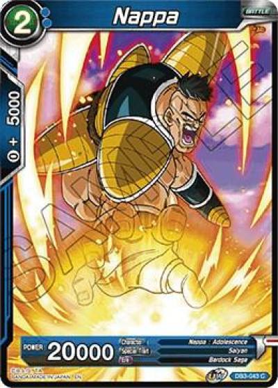 Nappa DB3-043 Draft Box 06 - Giant Force Dragonball Super card