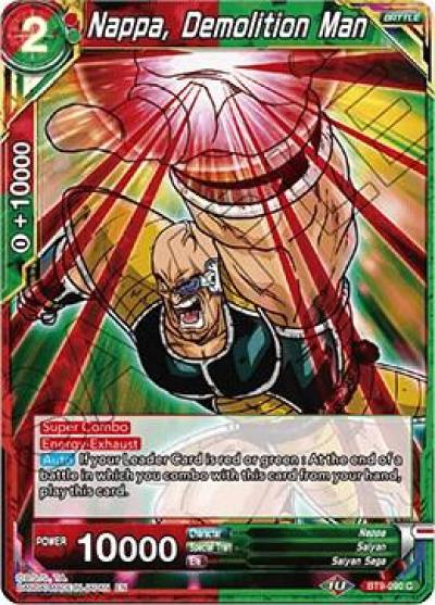 Nappa Demolition Man BT9-090 Universal Onslaught Dragonball Super card