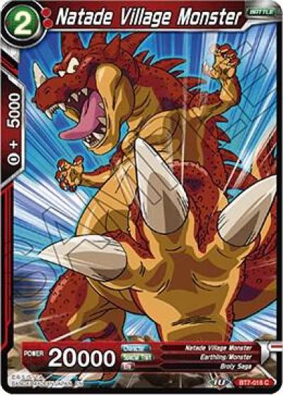 Natade Village Monster Foil BT7-018 Assault of the Saiyans Dragonball Super card