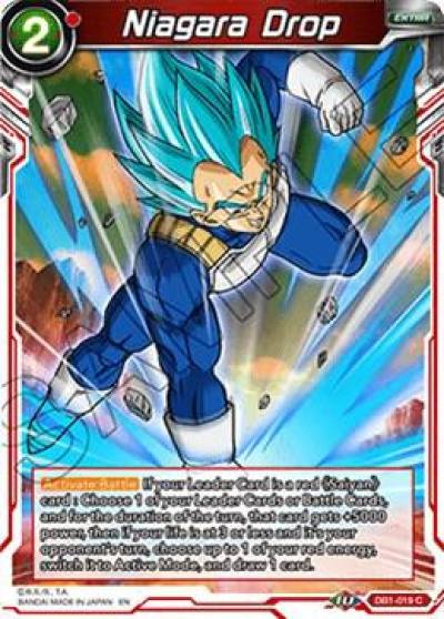Niagara Drop DB1-019 Draft Box 04 - Dragon Brawl Dragonball Super card
