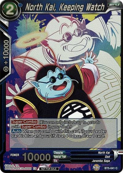North Kai Keeping Watch Event Pack 4 BT5-041 Promotion Cards Dragonball Super card