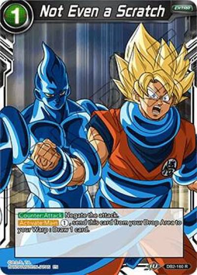 Not Even a Scratch DB2-160 Draft Box 05 - Divine Multiverse Dragonball Super card