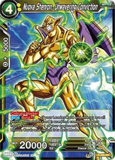 Nuova Shenron Unwavering Conviction P-305 Promotion Cards Dragonball Super card